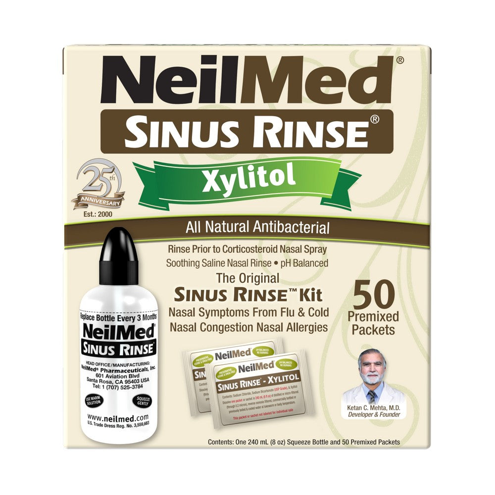 NeilMed Sinus Rinse Kit with Xylitol
