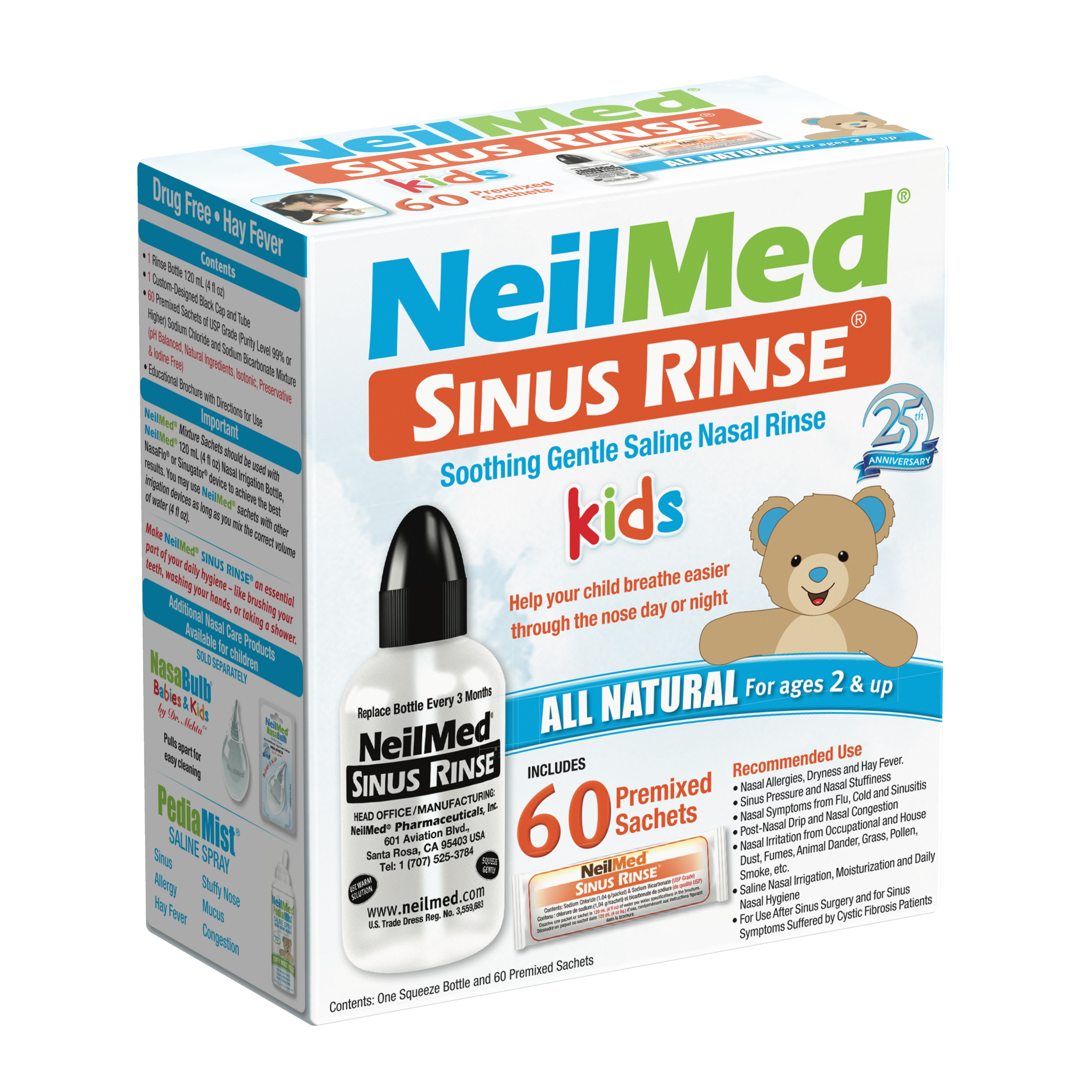 NeilMed Sinus Rinse Pediatric Kit & NeilMed PediaMist