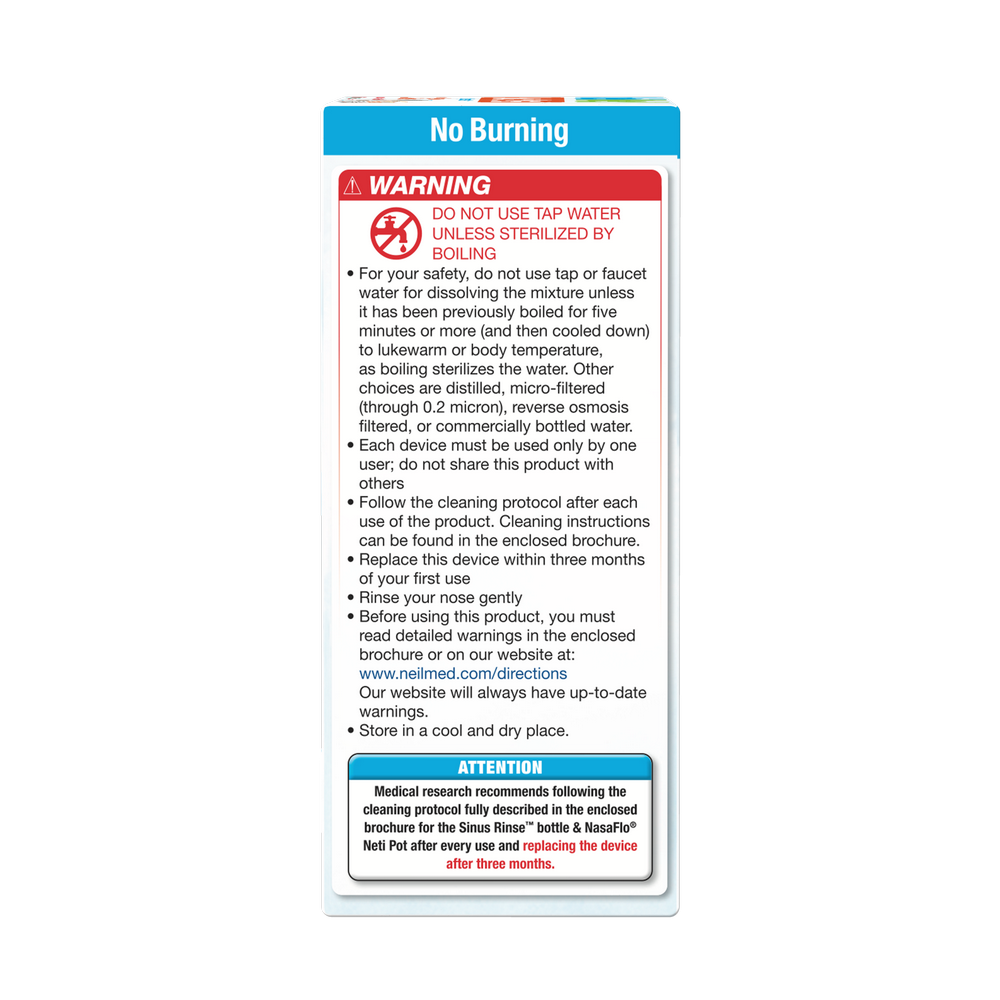 Sinus Rinse Pediatric 120 Packets