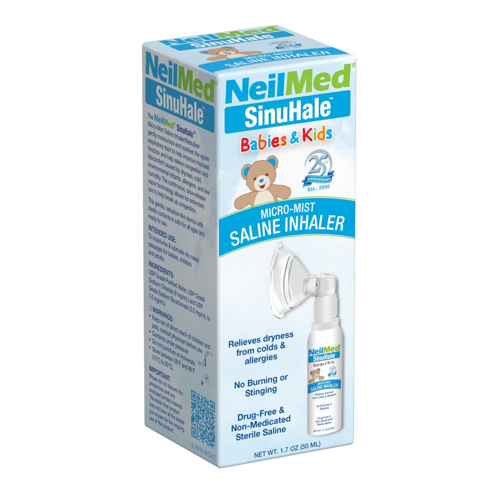 NeilMed SinuHale for Babies & Kids packaging on a white background