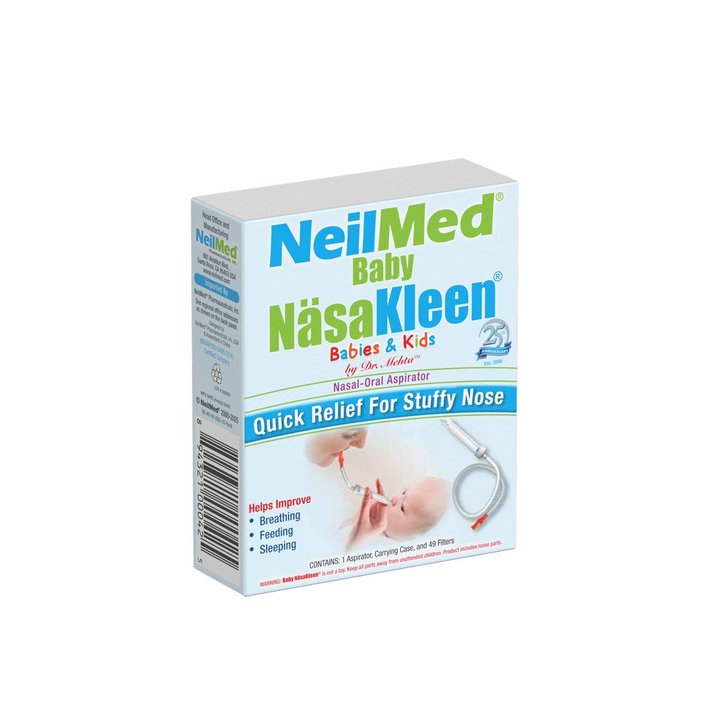 NeilMed Baby NäsaKleen Nasal Aspirator & NeilMed NasoGel Kids