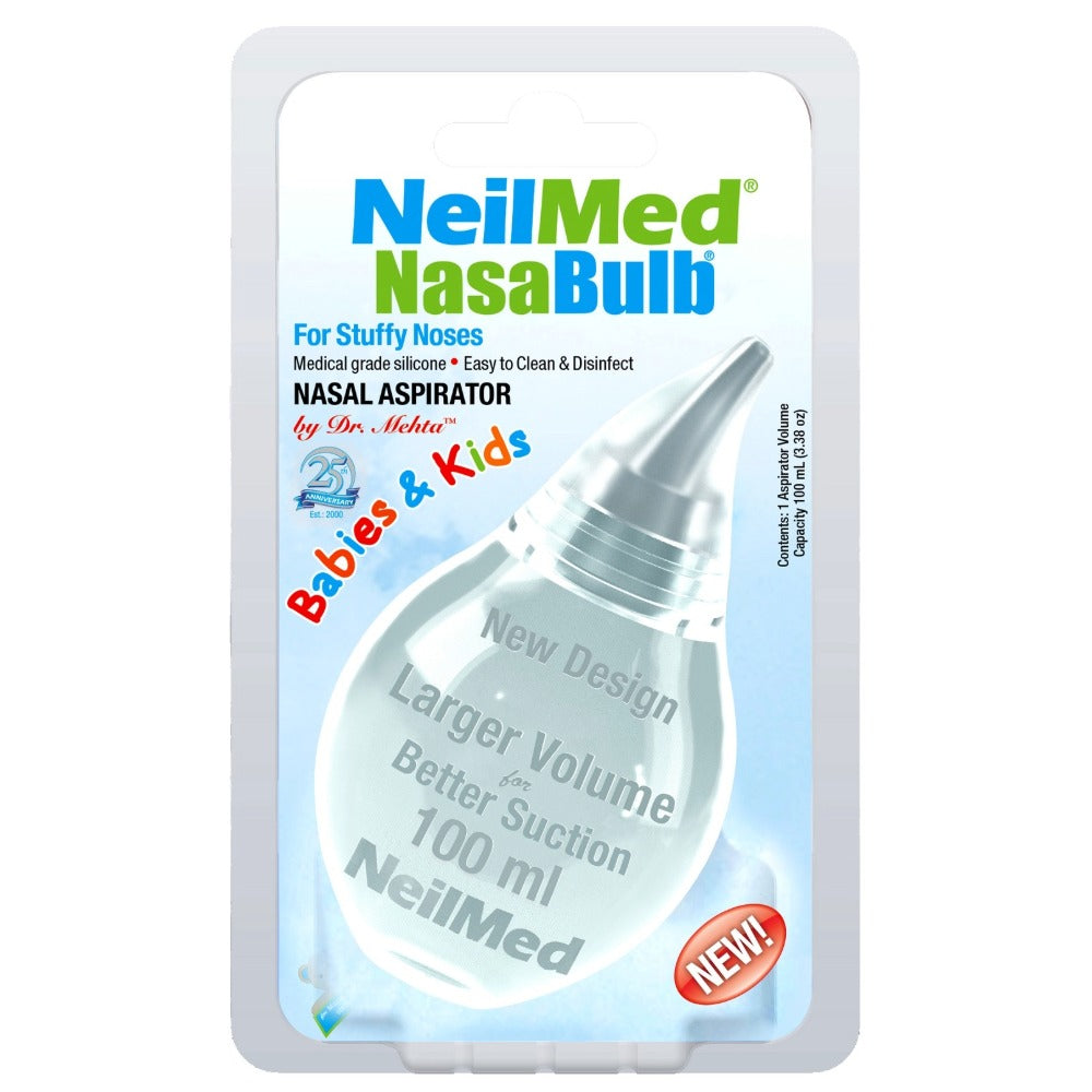 NeilMed NasaBulb Silicone Nasal Aspirator Large 100mL