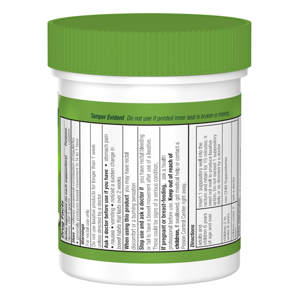 NeilMed Glycerin Suppositories - 25ct