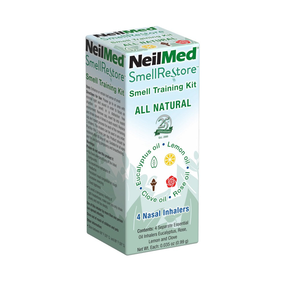 NeilMed SmellRestore smell training kit box on a white background