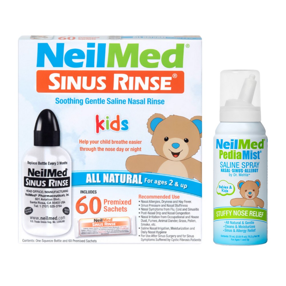 NeilMed Sinus Rinse Pediatric Kit & NeilMed PediaMist