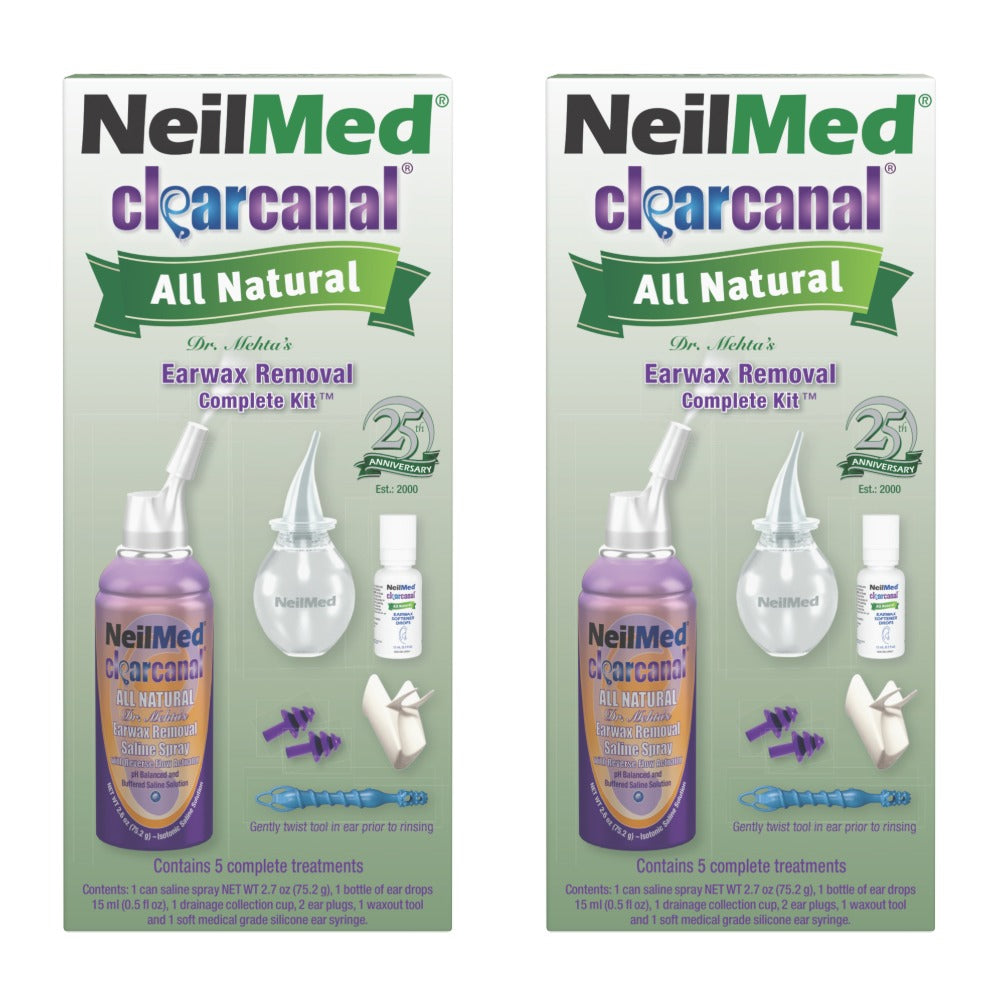 NeilMed Clearcanal Natural (Pack of 2)