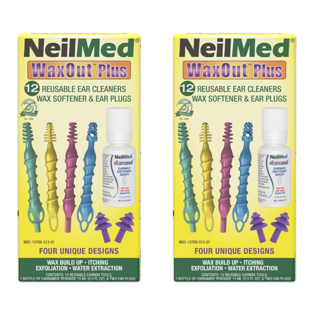 NeilMed WaxOut Plus (Pack of 2)