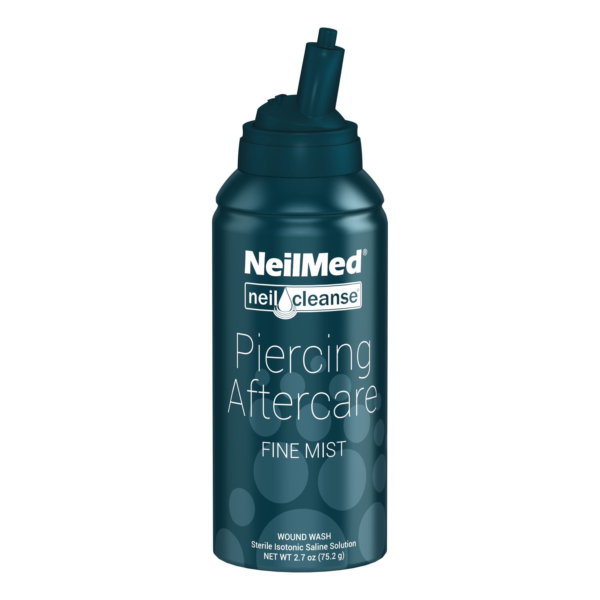 Can you clean nose piercing with contact solution discount