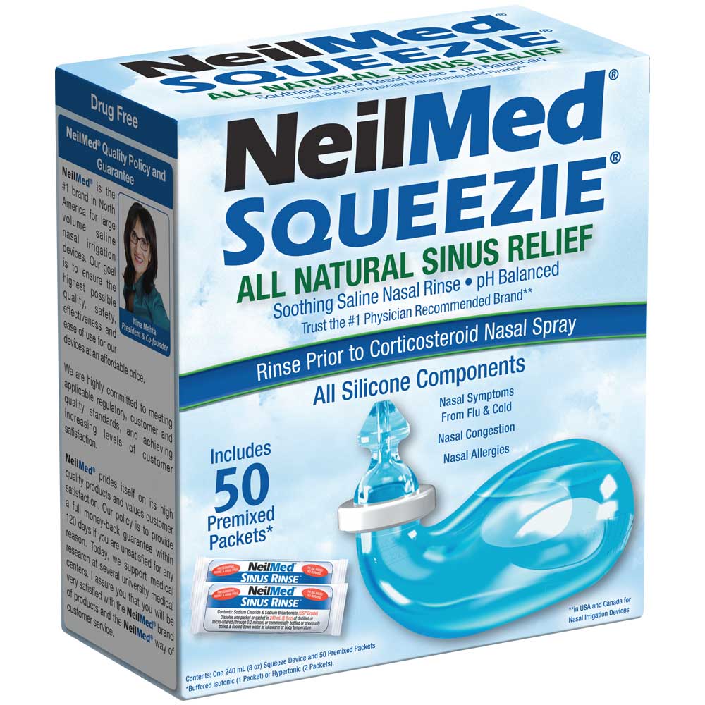 NeilMed NäsaKleen Squeezie Nasal Rinsing System