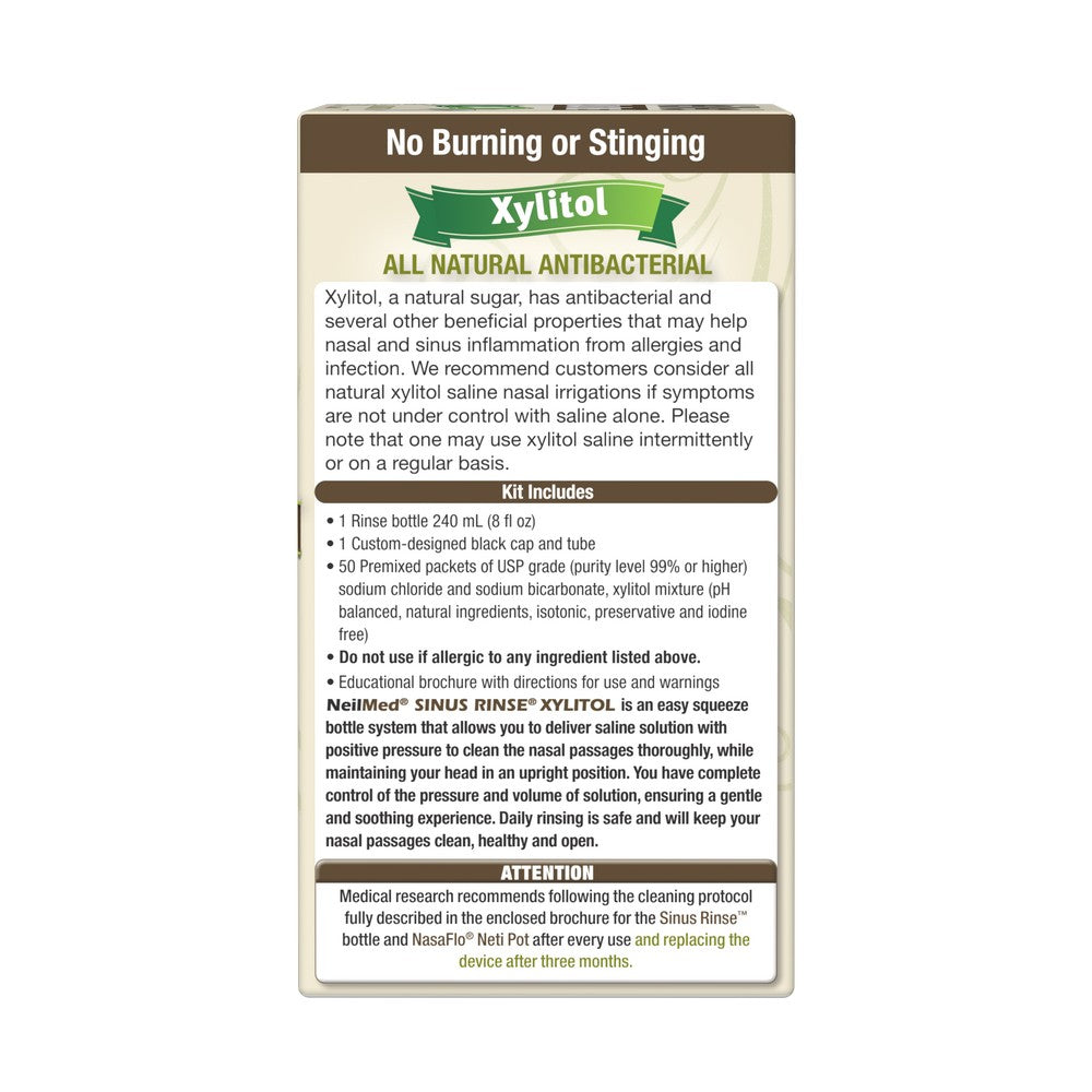 NeilMed Sinus Rinse Kit with Xylitol