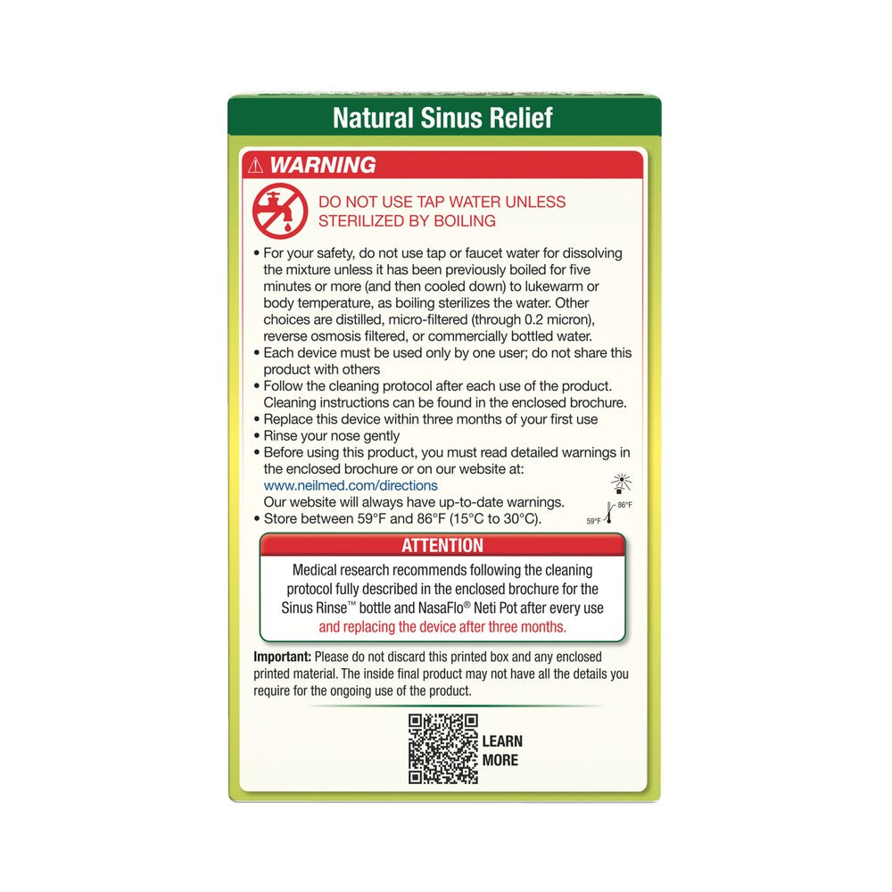 Sinus Rinse Extra Strength Hypertonic Kit