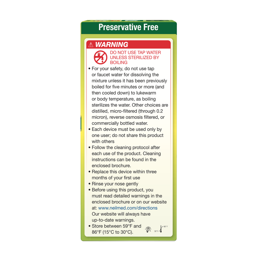 Sinus Rinse 70 Extra Strength Hypertonic Packets