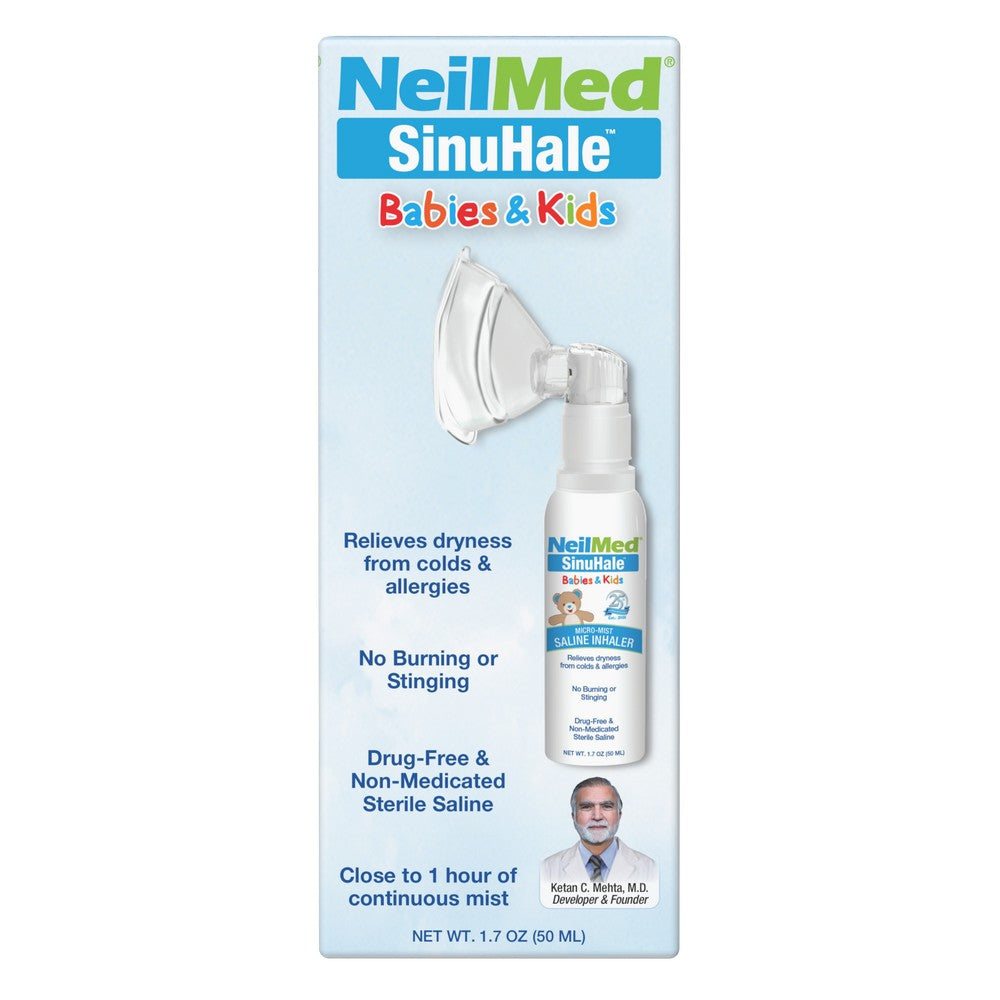 NeilMed SinuHale for Babies & Kids packaging on a white background