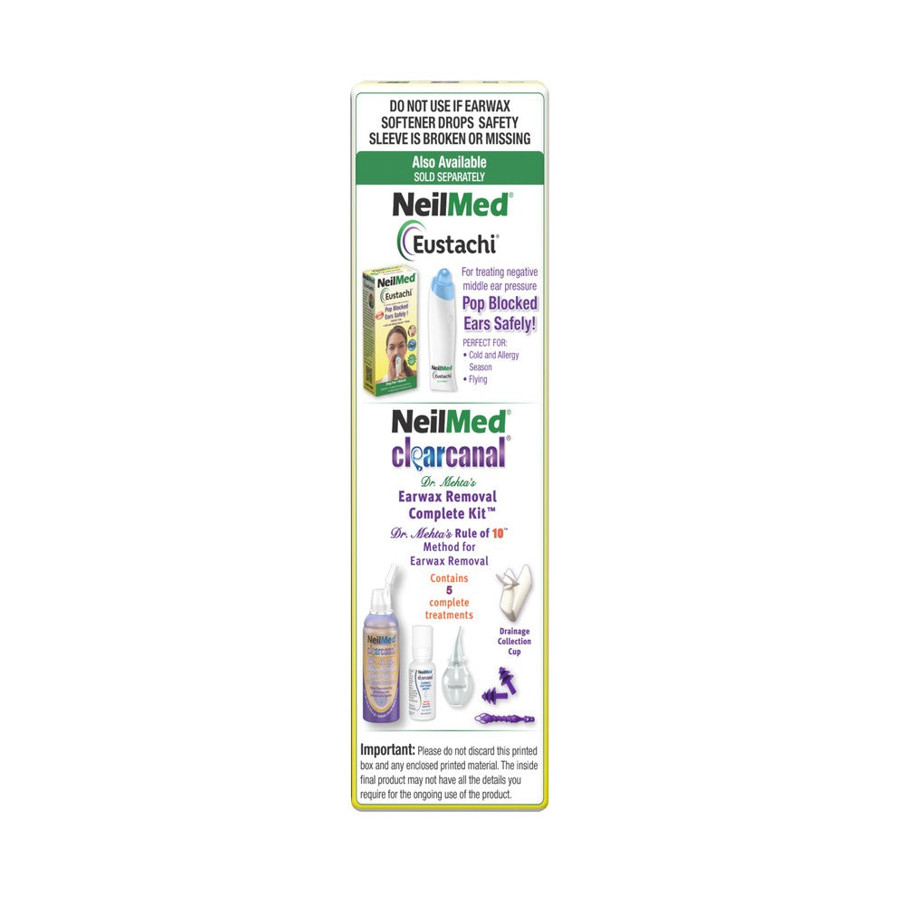 ClearCanal Earwax Softener Drops