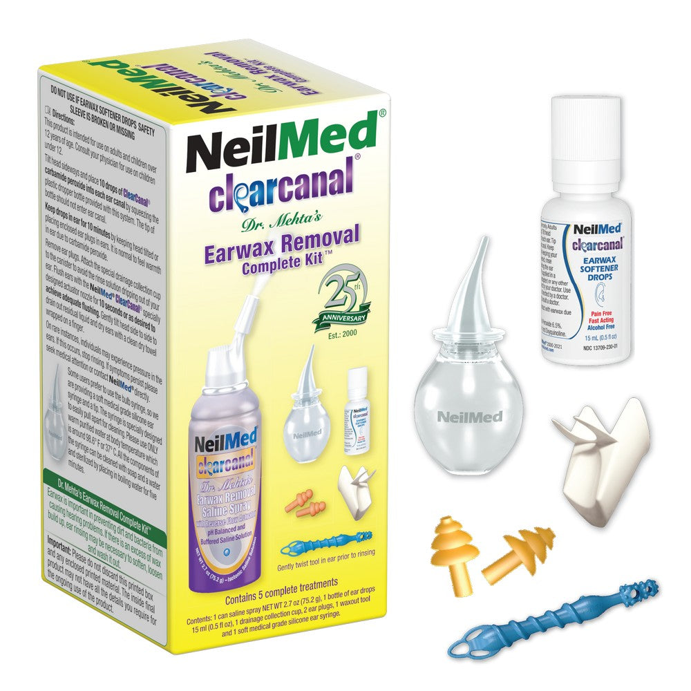 Clearcanal Ear Wax Removal Complete Kit - 75mL