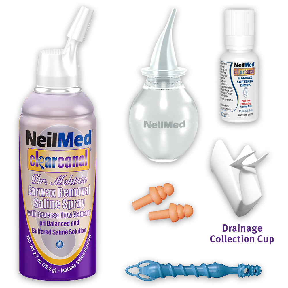 Clearcanal Ear Wax Removal Complete Kit - 75mL