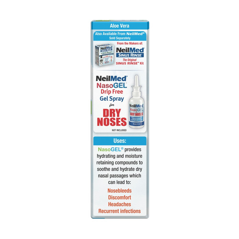 NeilMed NasoGEL Drip Free Gel Spray packaging on a white background