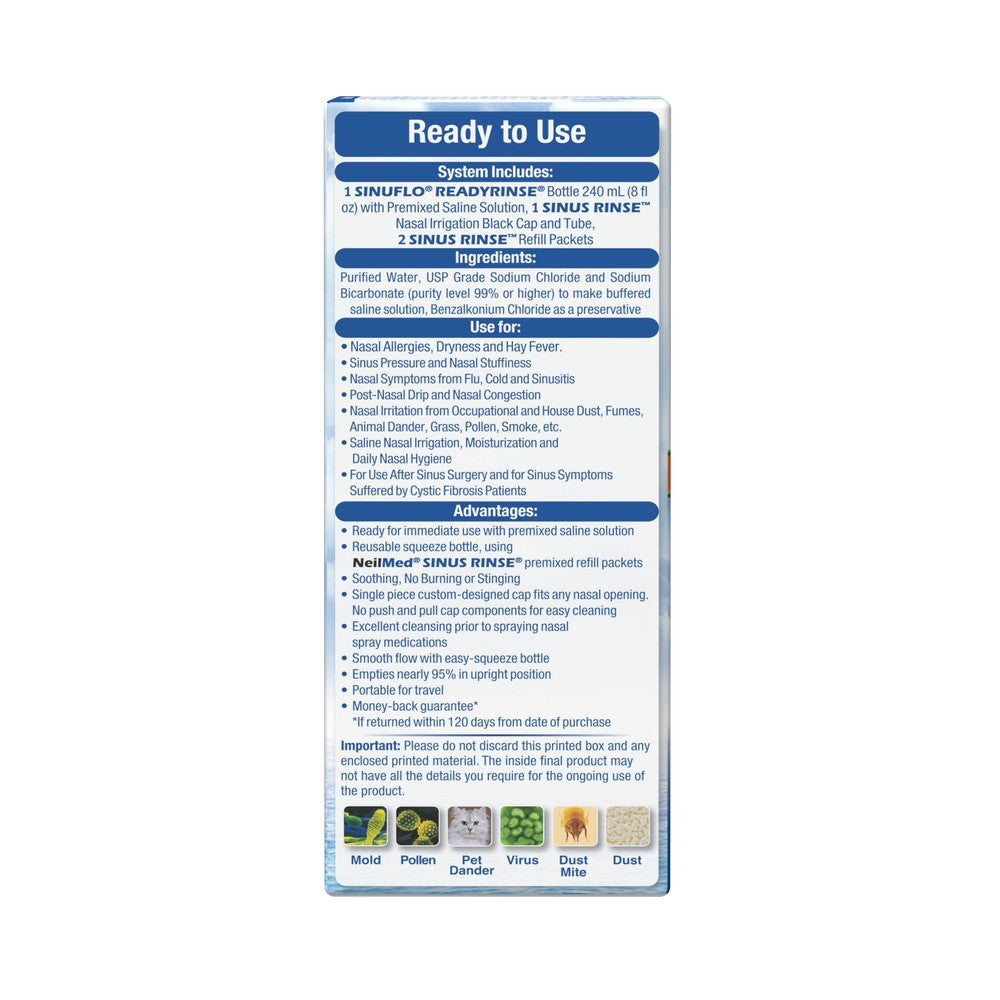 SinuFlo ReadyRinse
