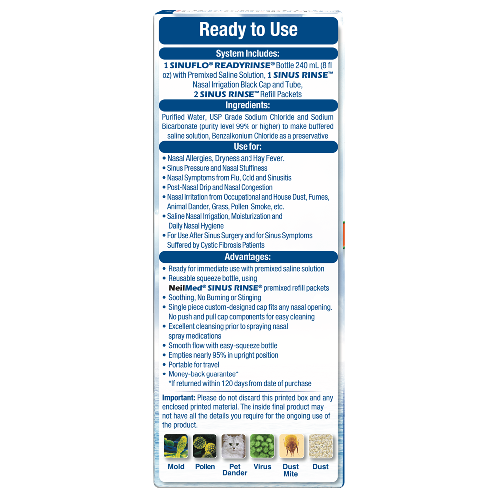 SinuFlo ReadyRinse