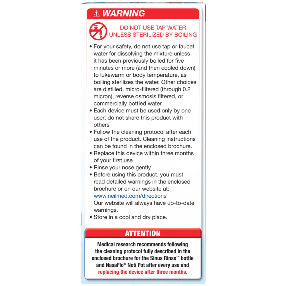 Warning label on a product packaging with text and icons.