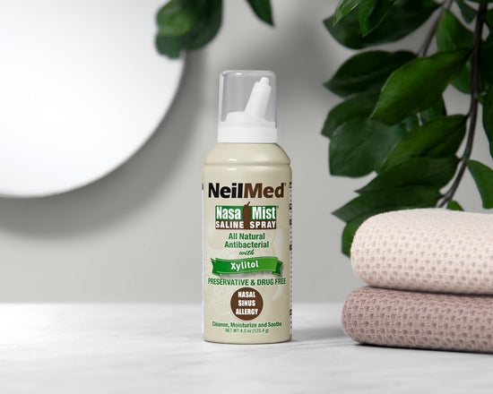 NeilMed Sinus Rinse Kit with Xylitol & NeilMed NasaMist Xylitol