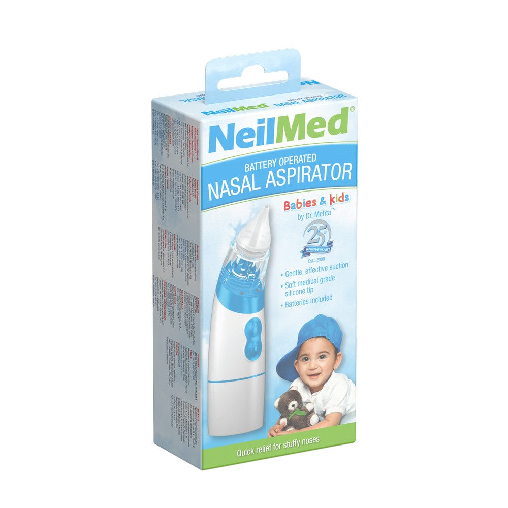 NeilMed nasal aspirator packaging on a white background