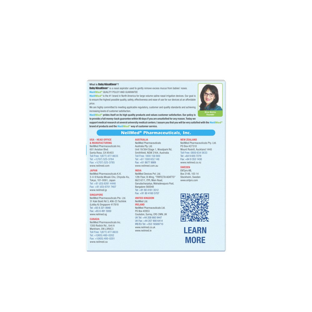 NeilMed Baby NäsaKleen Nasal Aspirator