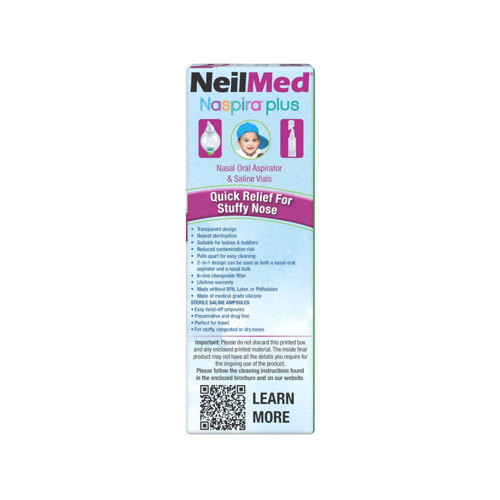 Naspira Plus Nasal-Oral Aspirator