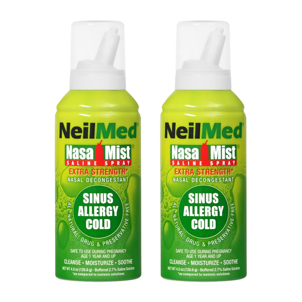 NeilMed NasaMist Hypertonic Mist (Pack of 2)