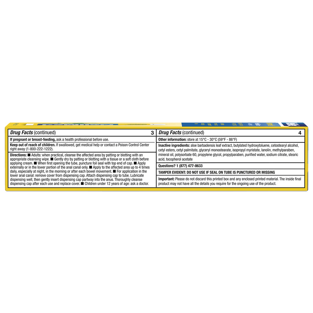 NeilMed Hemorrhoidal Pain Relief Cream with Aloe & Vitamin E (1.8 oz)