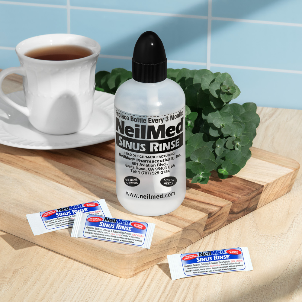 NeilMed Sinus Rinse Kit & NeilMed SinuInhaler Natural Non Medicated Ar